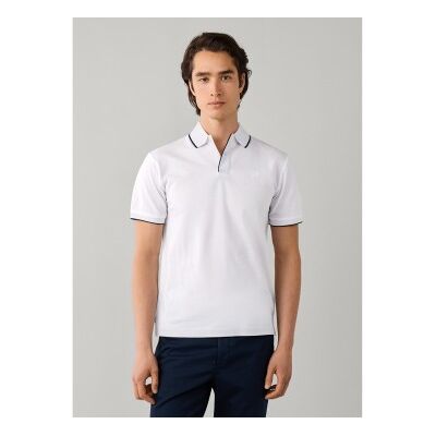 Hackett London für Herren. HM5600199 polo merzerisiert kurzarm klassische passform weiß (S), Lässig, Baumwolle Hackett London für Herren. HM5600199 polo merzerisiert kurzarm klassische passform weiß (S), Lässig, Baumwolle