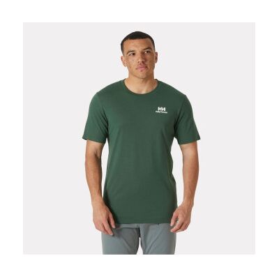 Helly Hansen für Herren. 62978 North Grafik-T-Shirt grün (S), Lässig, Baumwolle, Kurzarm Helly Hansen für Herren. 62978 North Grafik-T-Shirt grün (S), Lässig, Baumwolle, Kurzarm