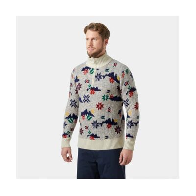 Helly Hansen für Herren. 30360 Arctic Isländer Pullover grau (XL), Lässig, Wolle Helly Hansen für Herren. 30360 Arctic Isländer Pullover grau (XL), Lässig, Wolle