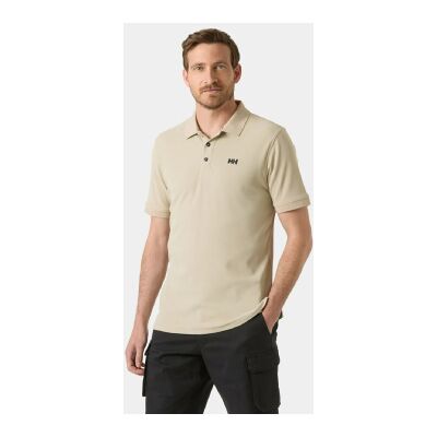 Helly Hansen für Herren. 50584 Driftline Poloshirt beige (S), Lässig, Baumwolle, Kurzarm Helly Hansen für Herren. 50584 Driftline Poloshirt beige (S), Lässig, Baumwolle, Kurzarm