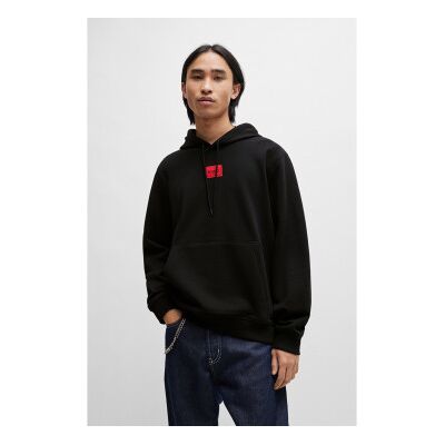 HUGO für Herren. 50458700 Daratschi Sweatshirt schwarz (XL), Lässig, Baumwolle, Langarm, Nachhaltig HUGO für Herren. 50458700 Daratschi Sweatshirt schwarz (XL), Lässig, Baumwolle, Langarm, Nachhaltig