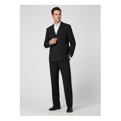 HUGO für Herren. 50544604 Karlo Blazer schwarz (52), Lässig, Klassisch, Polyester HUGO für Herren. 50544604 Karlo Blazer schwarz (52), Lässig, Klassisch, Polyester