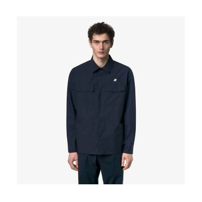 K-way für Herren. K5138MW Umbert Stretch 2Layers navy Hemd (S), Blau, Lässig, Polyester K-way für Herren. K5138MW Umbert Stretch 2Layers navy Hemd (S), Blau, Lässig, Polyester