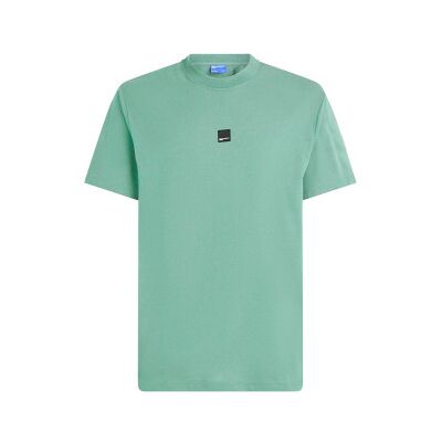 Karl Lagerfeld für Herren. A1M17011 Grünes Logo-T-Shirt (S), Lässig, Kurzarm, Bio-Baumwolle Karl Lagerfeld für Herren. A1M17011 Grünes Logo-T-Shirt (S), Lässig, Kurzarm, Bio-Baumwolle