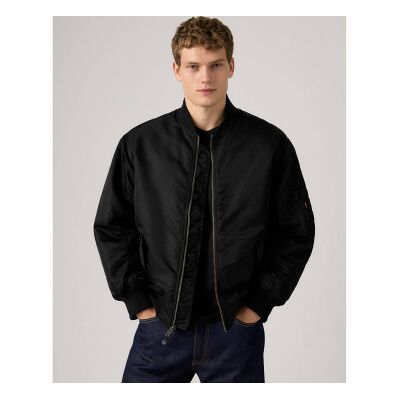 Levi's für Herren. 005AL-0000 Bomberjacke schwarz (XL), Lässig, Nylon Levi's für Herren. 005AL-0000 Bomberjacke schwarz (XL), Lässig, Nylon