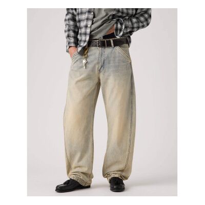 Levi's für Herren. 0057O-0004 Baggy Barrel Jeans blau (33/32), Lässig, Baumwolle, Denim Levi's für Herren. 0057O-0004 Baggy Barrel Jeans blau (33/32), Lässig, Baumwolle, Denim