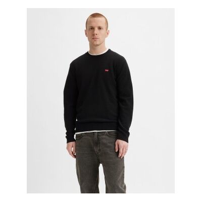 Levi's für Herren. A4320-0005 Schwarzes Original Housemark Sweatshirt (S), Lässig, Wolle Levi's für Herren. A4320-0005 Schwarzes Original Housemark Sweatshirt (S), Lässig, Wolle