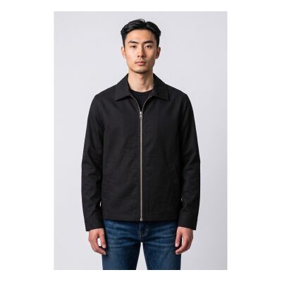 Michael Kors für Herren. CT64086L6C Langärmelige tropische Tech-Jacke mit Reißverschluss schwarz (XL), Lässig, Polyester Michael Kors für Herren. CT64086L6C Langärmelige tropische Tech-Jacke mit Reißverschluss schwarz (XL), Lässig, Polyester