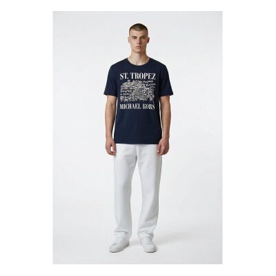 Michael Kors für Herren. MS6520K97J T-Shirt Tropez navy (XS), Lässig, Baumwolle, Kurzarm Michael Kors für Herren. MS6520K97J T-Shirt Tropez navy (XS), Lässig, Baumwolle, Kurzarm