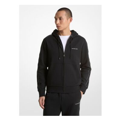 Michael Kors für Herren. CT4524K5MF Sweatshirt mit Reißverschluss und schwarzen Streifen (XXL), Lässig, Baumwolle, Langarm Michael Kors für Herren. CT4524K5MF Sweatshirt mit Reißverschluss und schwarzen Streifen (XXL), Lässig, Baumwolle, Langarm