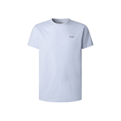 Pepe Jeans für Herren. PM5010180 Original Basic-T-Shirt 3N blau (S), Lässig, Baumwolle, Kurzarm Pepe Jeans für Herren. PM5010180 Original Basic-T-Shirt 3N blau (S), Lässig, Baumwolle, Kurzarm