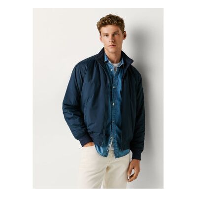 Pepe Jeans für Herren. PM4027259 Saunders Jacke navy (M), Lässig, Baumwolle, Polyester, Marine Pepe Jeans für Herren. PM4027259 Saunders Jacke navy (M), Lässig, Baumwolle, Polyester, Marine