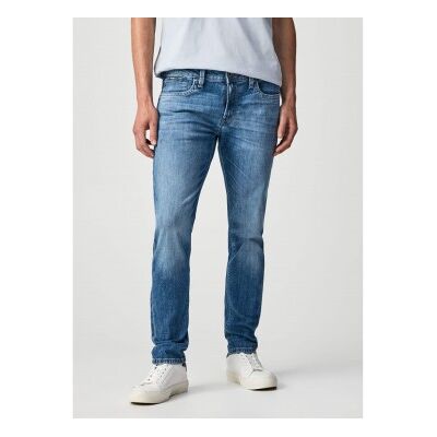 Pepe Jeans für Herren. PM206322GU7 Jeasn Blue hatch (32/34), Blau, Lässig, Baumwolle, Denim, Nachhaltig Pepe Jeans für Herren. PM206322GU7 Jeasn Blue hatch (32/34), Blau, Lässig, Baumwolle, Denim, Nachhaltig