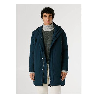 Pepe Jeans für Herren. PM4027172 Parka Jansen navy (L), Lässig, Polyester, Marine Pepe Jeans für Herren. PM4027172 Parka Jansen navy (L), Lässig, Polyester, Marine