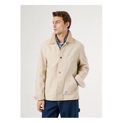 Pepe Jeans für Herren. PM4027167 Jobriath Jacke beige (XXL), Lässig, Baumwolle Pepe Jeans für Herren. PM4027167 Jobriath Jacke beige (XXL), Lässig, Baumwolle