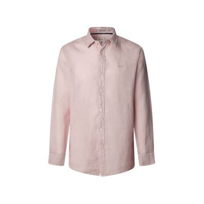 Pepe Jeans für Herren. PM308844 Arnau rosa Hemd (L), Lässig, Leinen, Langarm Pepe Jeans für Herren. PM308844 Arnau rosa Hemd (L), Lässig, Leinen, Langarm