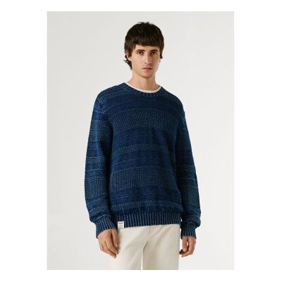 Pepe Jeans für Herren. PM7000064 Farris marineblauer Pullover (XL), Lässig, Baumwolle Pepe Jeans für Herren. PM7000064 Farris marineblauer Pullover (XL), Lässig, Baumwolle