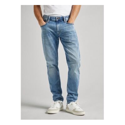 Pepe Jeans für Herren. PM207390MN5 Blaue konisch zulaufende Jeans (28/32), Lässig, Baumwolle, Denim Pepe Jeans für Herren. PM207390MN5 Blaue konisch zulaufende Jeans (28/32), Lässig, Baumwolle, Denim