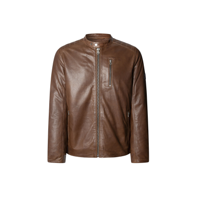 Pepe Jeans für Herren. PM4027178 Braune Joey-Jacke (XXL), Lässig, Leder Pepe Jeans für Herren. PM4027178 Braune Joey-Jacke (XXL), Lässig, Leder