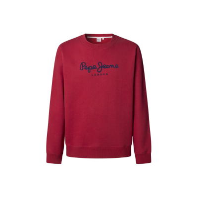 Pepe Jeans für Herren. PM5800011 Sweatshirt Macbeth Einfarbig rot (L), Lässig, Baumwolle Pepe Jeans für Herren. PM5800011 Sweatshirt Macbeth Einfarbig rot (L), Lässig, Baumwolle