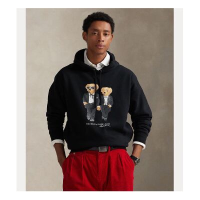 Polo Ralph Lauren für Herren. 710981802001 Ralph & Ricky Bär Kapuzenpulli schwarz (M), Lässig, Baumwolle Polo Ralph Lauren für Herren. 710981802001 Ralph & Ricky Bär Kapuzenpulli schwarz (M), Lässig, Baumwolle