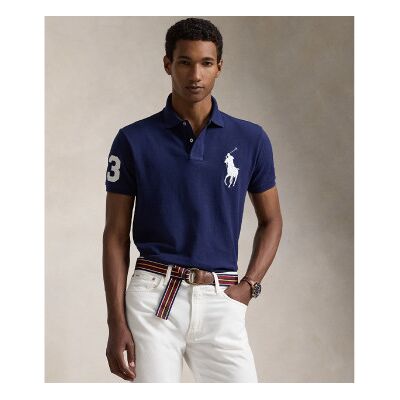 Polo Ralph Lauren für Herren. 710688969004 Mesh-Poloshirt Logo navy (M), Lässig, Baumwolle, Kurzarm, Marine Polo Ralph Lauren für Herren. 710688969004 Mesh-Poloshirt Logo navy (M), Lässig, Baumwolle, Kurzarm, Marine