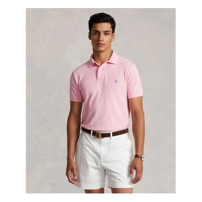 Polo Ralph Lauren für Herren. 710782592033 Rosa Piqué-Poloshirt (XL), Lässig, Baumwolle, Kurzarm Polo Ralph Lauren für Herren. 710782592033 Rosa Piqué-Poloshirt (XL), Lässig, Baumwolle, Kurzarm