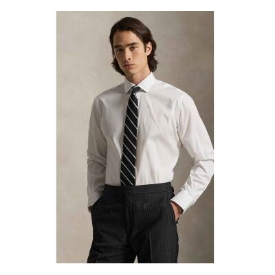 Polo Ralph Lauren für Herren. 712827063003 Custom Fit Popeline Hemd weiß (39.5), Lässig, Baumwolle, Klassisch, Langarm Polo Ralph Lauren für Herren. 712827063003 Custom Fit Popeline Hemd weiß (39.5), Lässig, Baumwolle, Klassisch, Langarm