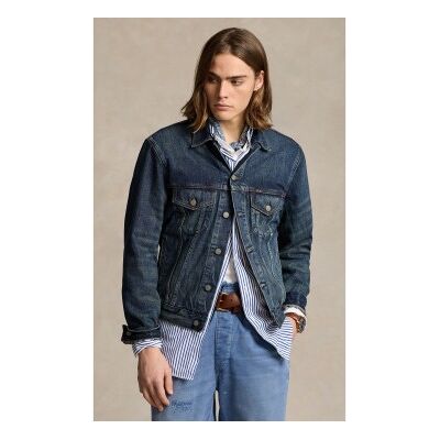 Polo Ralph Lauren für Herren. 710673235001 Blaue Jeans-Truckerjacke (XXL), Lässig, Baumwolle, Denim Polo Ralph Lauren für Herren. 710673235001 Blaue Jeans-Truckerjacke (XXL), Lässig, Baumwolle, Denim