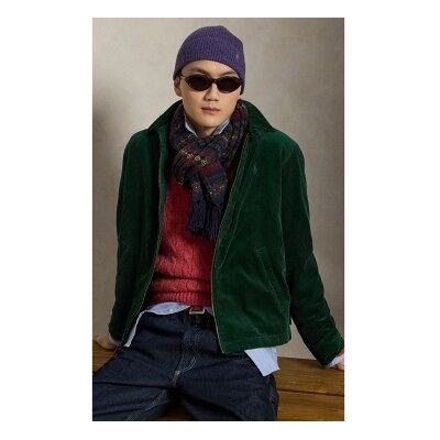 Polo Ralph Lauren für Herren. 710968125501 Wynton-Jacke aus grünem Cord (L), Lässig, Baumwolle Polo Ralph Lauren für Herren. 710968125501 Wynton-Jacke aus grünem Cord (L), Lässig, Baumwolle