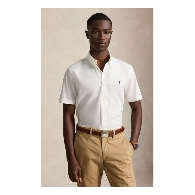 Polo Ralph Lauren für Herren. 710945315001 Hemd Custom weiß (S), Lässig, Baumwolle, Langarm Polo Ralph Lauren für Herren. 710945315001 Hemd Custom weiß (S), Lässig, Baumwolle, Langarm