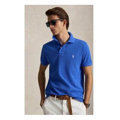 Polo Ralph Lauren für Herren. 710534735518 Das ikonische blaue Piqué-Poloshirt (XL), Lässig, Baumwolle, Kurzarm Polo Ralph Lauren für Herren. 710534735518 Das ikonische blaue Piqué-Poloshirt (XL), Lässig, Baumwolle, Kurzarm