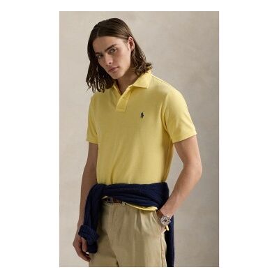 Polo Ralph Lauren für Herren. 710680784442 Das ikonische gelbe Piqué-Poloshirt (L), Lässig, Baumwolle, Kurzarm Polo Ralph Lauren für Herren. 710680784442 Das ikonische gelbe Piqué-Poloshirt (L), Lässig, Baumwolle, Kurzarm