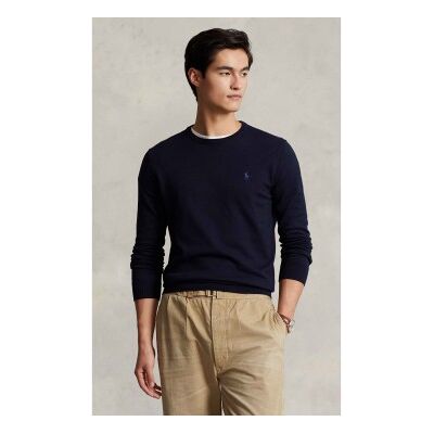 Polo Ralph Lauren für Herren. 710684957001 Schmal geschnittener Baumwolljersey navy (S), Lässig, Baumwolle, Klassisch, Marine Polo Ralph Lauren für Herren. 710684957001 Schmal geschnittener Baumwolljersey navy (S), Lässig, Baumwolle, Klassisch, Marine