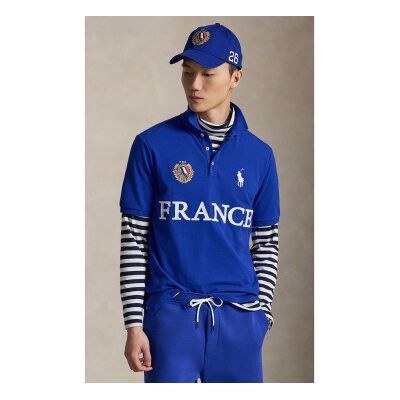 Polo Ralph Lauren für Herren. 710B20852001 Polo de Francia Classic Fit blau (M), Lässig, Baumwolle, Kurzarm Polo Ralph Lauren für Herren. 710B20852001 Polo de Francia Classic Fit blau (M), Lässig, Baumwolle, Kurzarm
