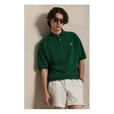 Polo Ralph Lauren für Herren. 710B18907003 Relaxed Fit Piqué-Poloshirt grün (XS), Lässig, Baumwolle, Kurzarm Polo Ralph Lauren für Herren. 710B18907003 Relaxed Fit Piqué-Poloshirt grün (XS), Lässig, Baumwolle, Kurzarm