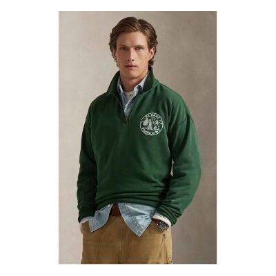 Polo Ralph Lauren für Herren. 710P04978001 Sweatshirt mit grüner Vintage Fit Grafik (XS), Lässig, Baumwolle Polo Ralph Lauren für Herren. 710P04978001 Sweatshirt mit grüner Vintage Fit Grafik (XS), Lässig, Baumwolle