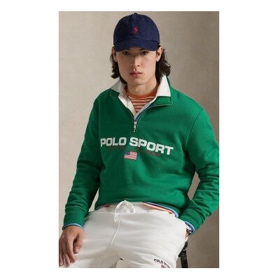 Polo Ralph Lauren für Herren. 710B15094002 Polo Sport Fleece-Sweatshirt grün (XXL), Lässig, Baumwolle Polo Ralph Lauren für Herren. 710B15094002 Polo Sport Fleece-Sweatshirt grün (XXL), Lässig, Baumwolle