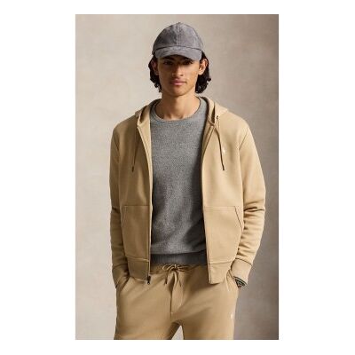 Polo Ralph Lauren für Herren. 710881517514 Beige Sweatshirt aus Doppelstrick mit Reißverschluss (XS), Lässig, Baumwolle Polo Ralph Lauren für Herren. 710881517514 Beige Sweatshirt aus Doppelstrick mit Reißverschluss (XS), Lässig, Baumwolle