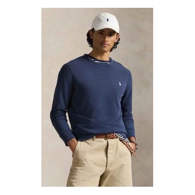 Polo Ralph Lauren für Herren. 710A12485002 Sweatshirt aus marineblauem French-Terry (XS), Lässig, Baumwolle Polo Ralph Lauren für Herren. 710A12485002 Sweatshirt aus marineblauem French-Terry (XS), Lässig, Baumwolle