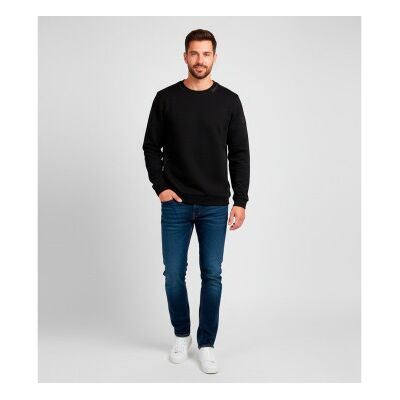 Premiata für Herren. PA1013 Leichtes Nylon Sweatshirt schwarz (L), Lässig Premiata für Herren. PA1013 Leichtes Nylon Sweatshirt schwarz (L), Lässig