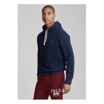 Polo Ralph Lauren für Herren. 710766778007 Fleece-Sweatshirt mit Kapuze RL Navy (M), Lässig, Baumwolle, Polyester, Langarm, Marine Polo Ralph Lauren für Herren. 710766778007 Fleece-Sweatshirt mit Kapuze RL Navy (M), Lässig, Baumwolle, Polyester, Langarm, Marine