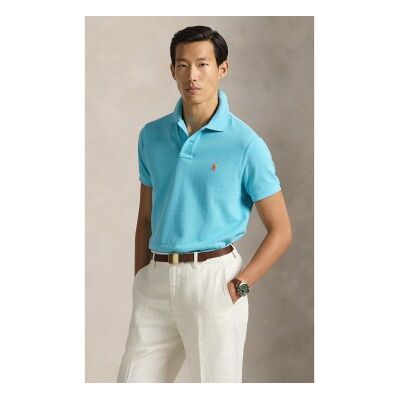 Polo Ralph Lauren für Herren. 710680784514 Das kultige türkisblaue Piqué-Poloshirt (XXL), Lässig, Baumwolle, Kurzarm Polo Ralph Lauren für Herren. 710680784514 Das kultige türkisblaue Piqué-Poloshirt (XXL), Lässig, Baumwolle, Kurzarm