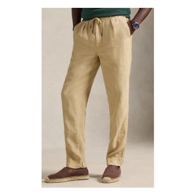 Polo Ralph Lauren für Herren. 710940611010 Leinenhose Slim Tapered Fit braun (L), Lässig Polo Ralph Lauren für Herren. 710940611010 Leinenhose Slim Tapered Fit braun (L), Lässig