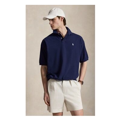 Polo Ralph Lauren für Herren. 710B18907004 Piqué-Poloshirt Relaxed Fit navy (S), Lässig, Baumwolle, Kurzarm, Marine Polo Ralph Lauren für Herren. 710B18907004 Piqué-Poloshirt Relaxed Fit navy (S), Lässig, Baumwolle, Kurzarm, Marine