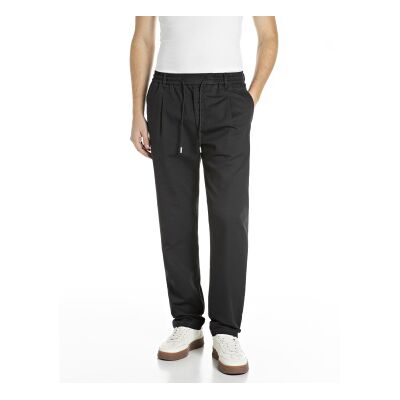 Replay für Herren. M9065.000.85525G Misti marineblaue Hose (33/32), Schwarz, Lässig, Baumwolle Replay für Herren. M9065.000.85525G Misti marineblaue Hose (33/32), Schwarz, Lässig, Baumwolle