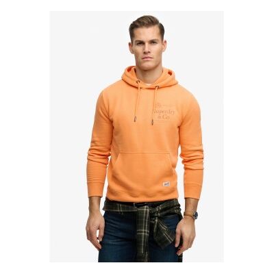 Superdry für Herren. M2014538A Sweatshirt 1954 Firma orange (L), Lässig, Baumwolle Superdry für Herren. M2014538A Sweatshirt 1954 Firma orange (L), Lässig, Baumwolle