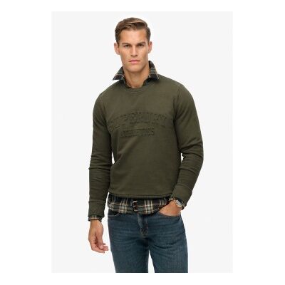 Superdry für Herren. M2014392A Sportliches grünes Trikot (M), Lässig, Baumwolle Superdry für Herren. M2014392A Sportliches grünes Trikot (M), Lässig, Baumwolle