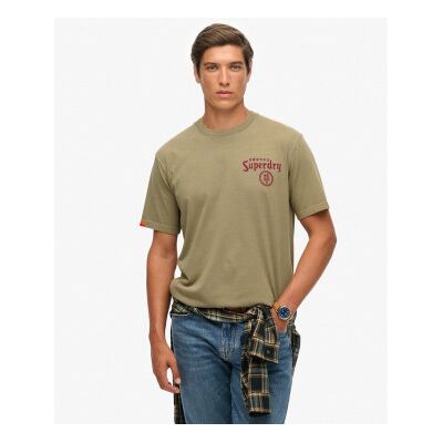 Superdry für Herren. M1012248A Tokyo Narrative Lose T-Shirt dunkelgrün (XXL), Lässig, Baumwolle, Kurzarm Superdry für Herren. M1012248A Tokyo Narrative Lose T-Shirt dunkelgrün (XXL), Lässig, Baumwolle, Kurzarm