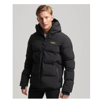 Superdry für Herren. MS311478A Boxy Steppmantel schwarz (XXL), Lässig, Recyceltes Polyester, Nachhaltig Superdry für Herren. MS311478A Boxy Steppmantel schwarz (XXL), Lässig, Recyceltes Polyester, Nachhaltig